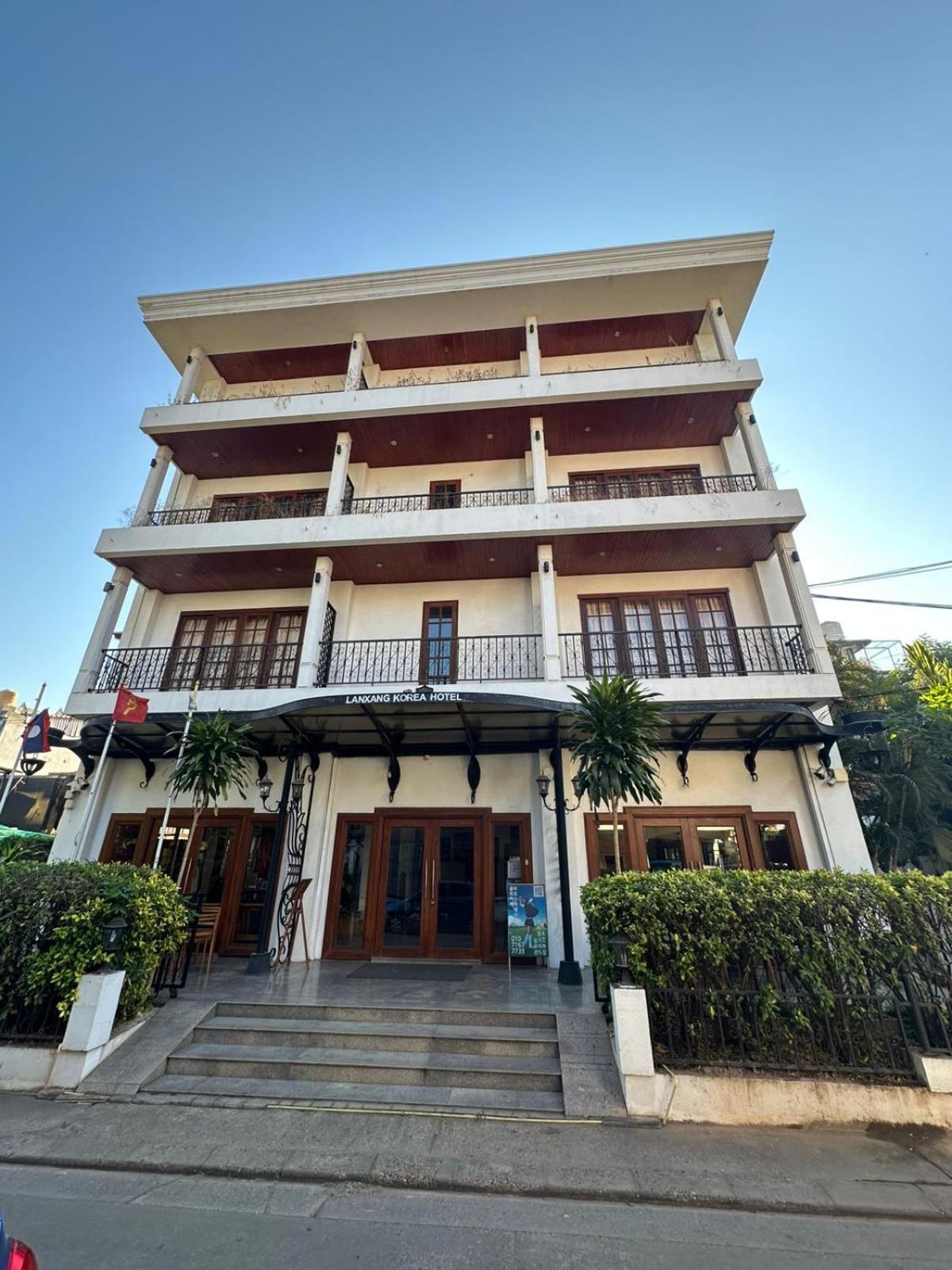 Lanxang Korea Hotel Vientiane Esterno foto